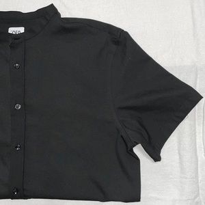 Zara Melange Button Down